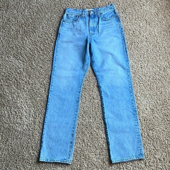 Madewell The '90s Straight Jean, size 27 - Picture 5 of 10